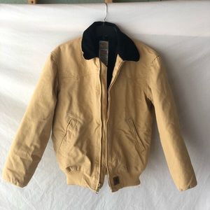 Tan Carhartt jacket size small